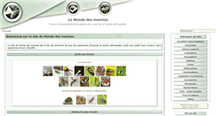 Desktop Screenshot of insecte.org